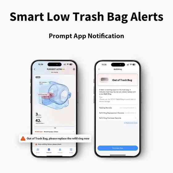 Мішки для сміття PETKIT Purobot Ultra Waste Bag Set Київ