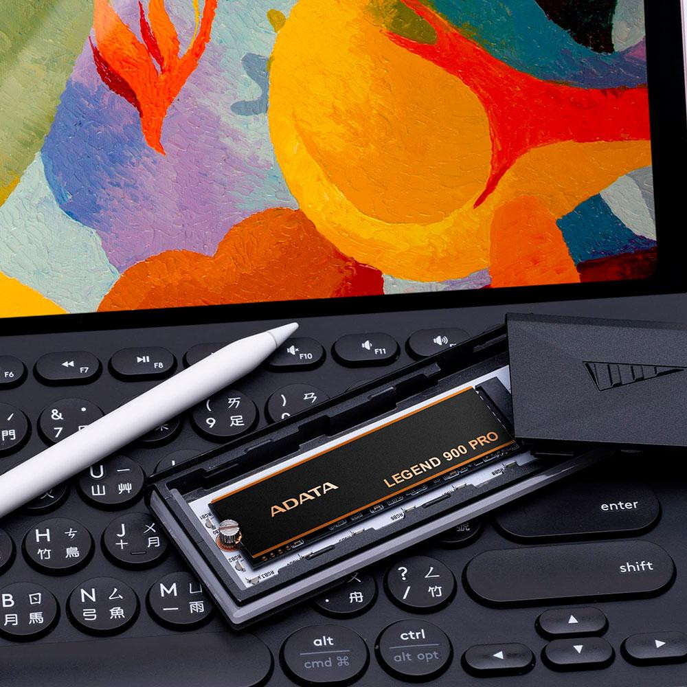 Накопичувач SSD M.2 ADATA LEGEND 900 PRO 1TB 2280 PCIe Gen 4x4 3D NAND Read/Write: 7400/6000 MB/sec Одеса - фото 10