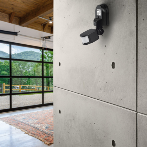 Датчик руху та освітленності 1200W 220V інфрачервоний чорний VL-SPW02B Videx Житомир - фото 2