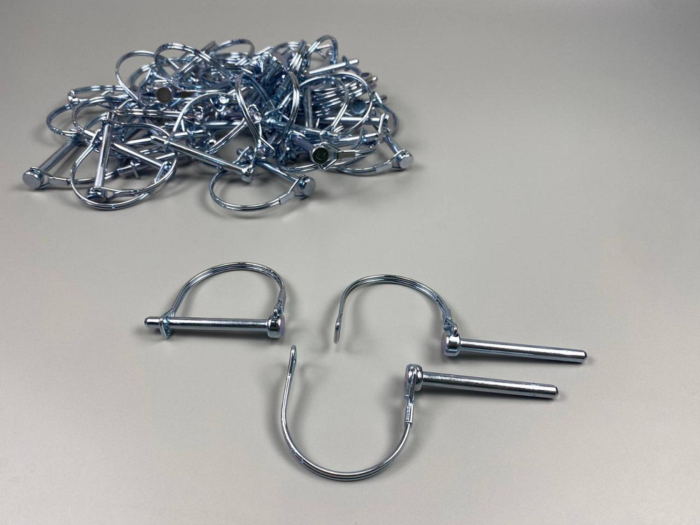 Палець із капелюшком стопорний 6 х 60 + блокувальний чек напівкруг Мукачево - фото 2