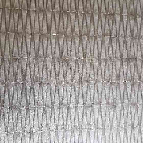 Шпалери вінілові на флізелін Rasch Factory 0.53х10,05 геометрія ромби смуги структурні золото 428414 Київ