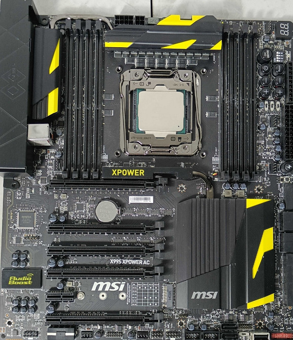 ТОПОВЫЙ КОМПЛЕКТ Материнская MSI X99S XPOWER AS+проц i7-5930K LGA2011 Харьков - изображение 3