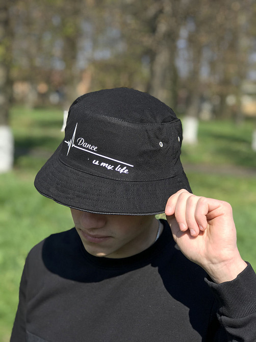 Панама unisex з принтом — "Dance is my life". Чернівці - фото 1