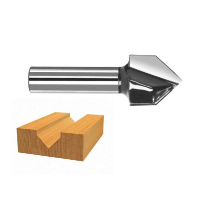 Фреза Bosch Professional пазовая V-образная V, Std, S8, D16, L16 90° (2.608.628.407) Винница - изображение 5