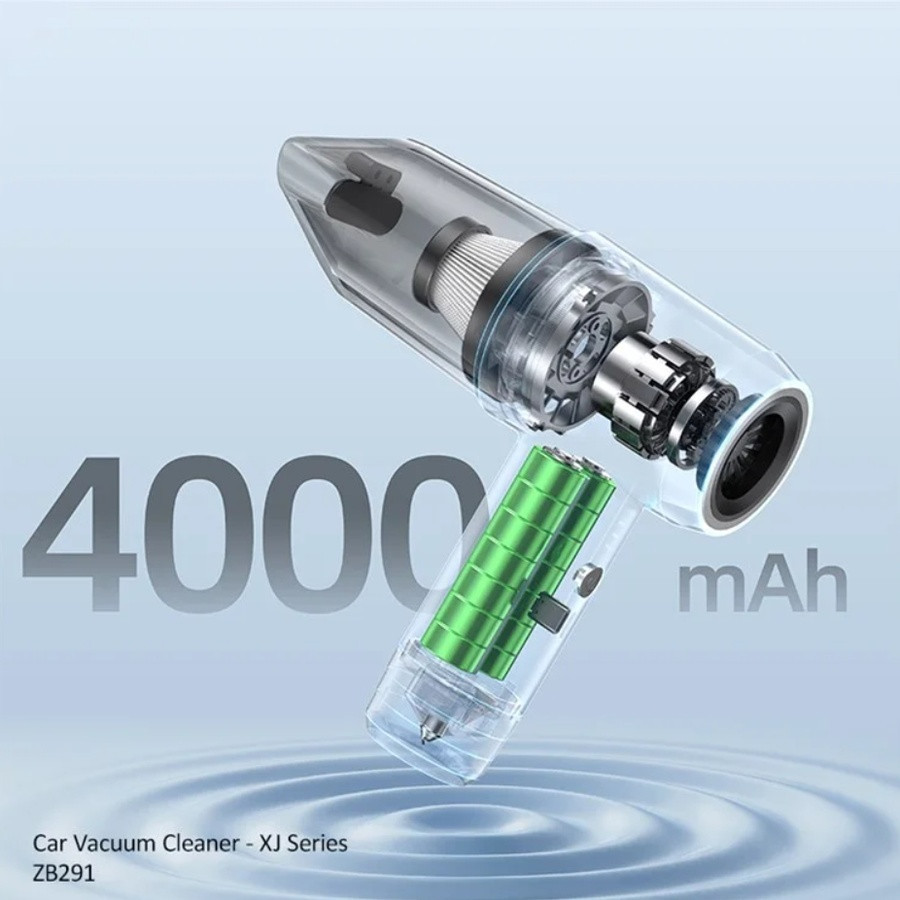 Пилосос для автомобіля Usams ZB291 чорний Київ - фото 3