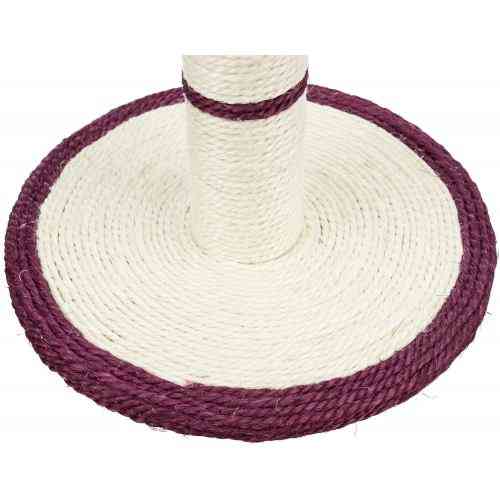 Царапка-столбик Trixie для кошек с игрушкой на веревке сизаль 31х50 см Киев