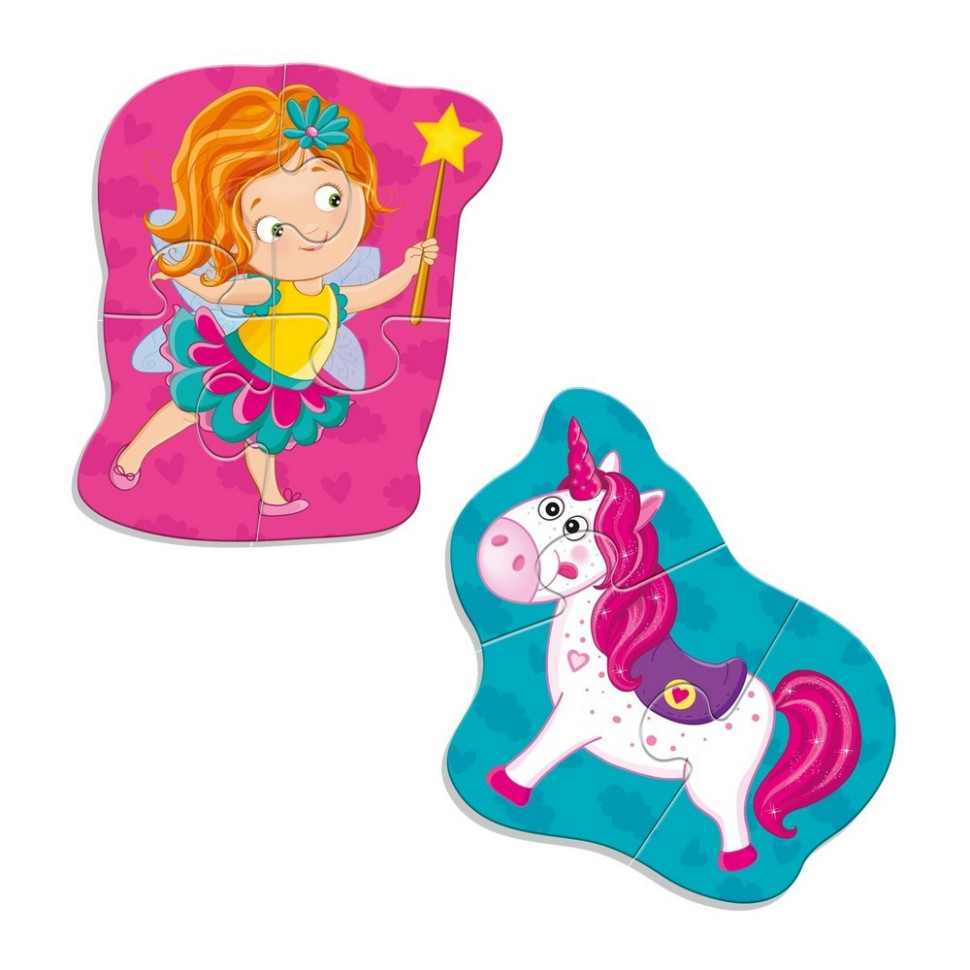 Дитячі магнітні пазли "Фея та єдиноріг" VT3208-30, 7 елементів Вінниця - фото 2