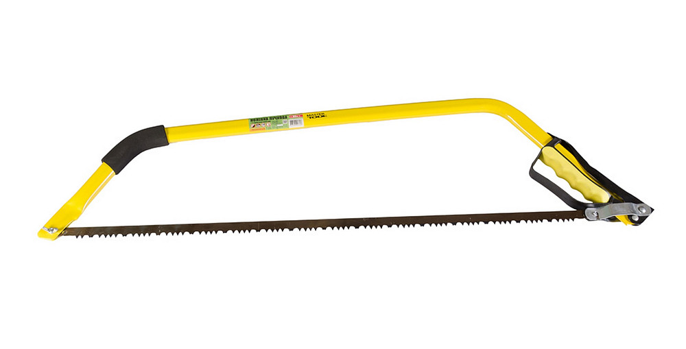 Ножівка лучкова MASTERTOOL 760 мм 4TPI з ергономічною ручкою 14-6914 Коломия - фото 2