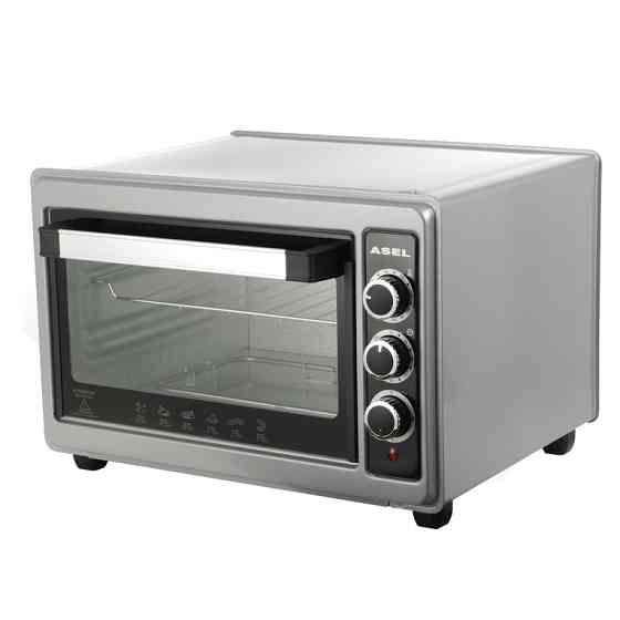 Духовка електрична настільна для дачі ASEL AF-33-23 1300 Вт 33 Л, Електродуховка духовка настільна KQ-49 Івано-Франківськ