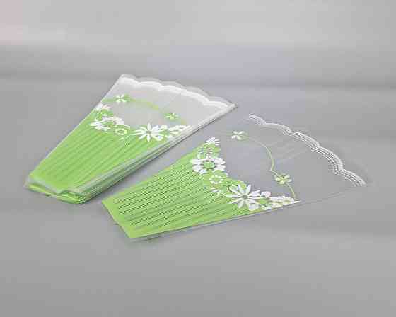 Упаковка конус під квіти h40/10низ/30верх" Лито" салатовий (100 шт) 160 (2) (100 шт) Харків