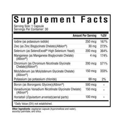 Витаминно-минеральный комплекс Seeking Health Комплекс микроэлементов без железа и меди, Trace Minerals Comple (SKH-52127) Винница