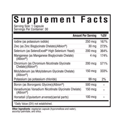 Вітамінно-мінеральний комплекс Seeking Health Комплекс мікроелементів без заліза та міді, Trace Minerals Comple (SKH-52127) Вінниця - фото 2