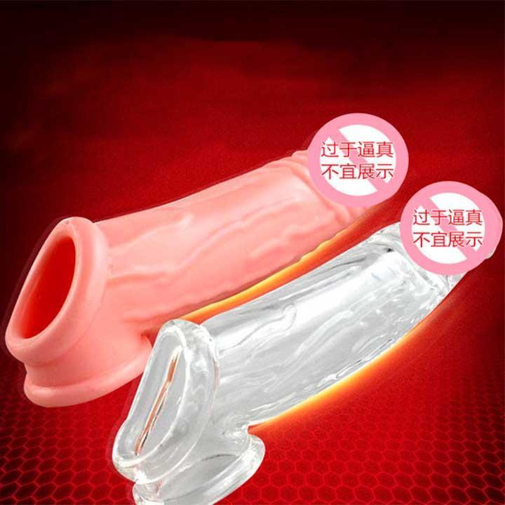 Насадка для збільшення пеніса - Тілесний - 17*4 см Вінниця - фото 5