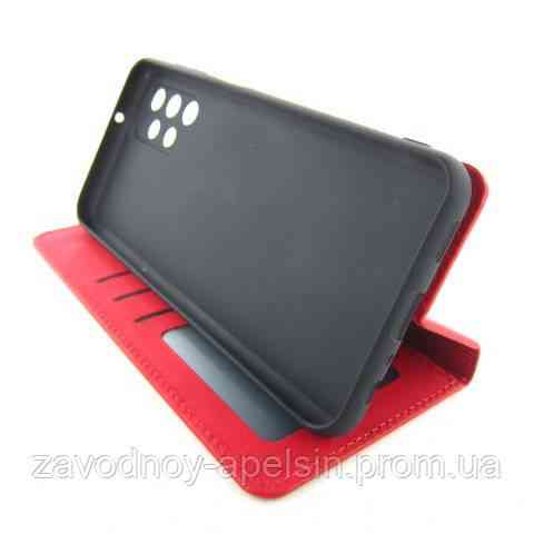 Чохол книжка Підставка Samsung A13 A135 шкіряний (червоний) Одеса