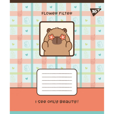 Зошит Yes Capy vibes А5 24 аркушів клітинка (767955) Вінниця - фото 5