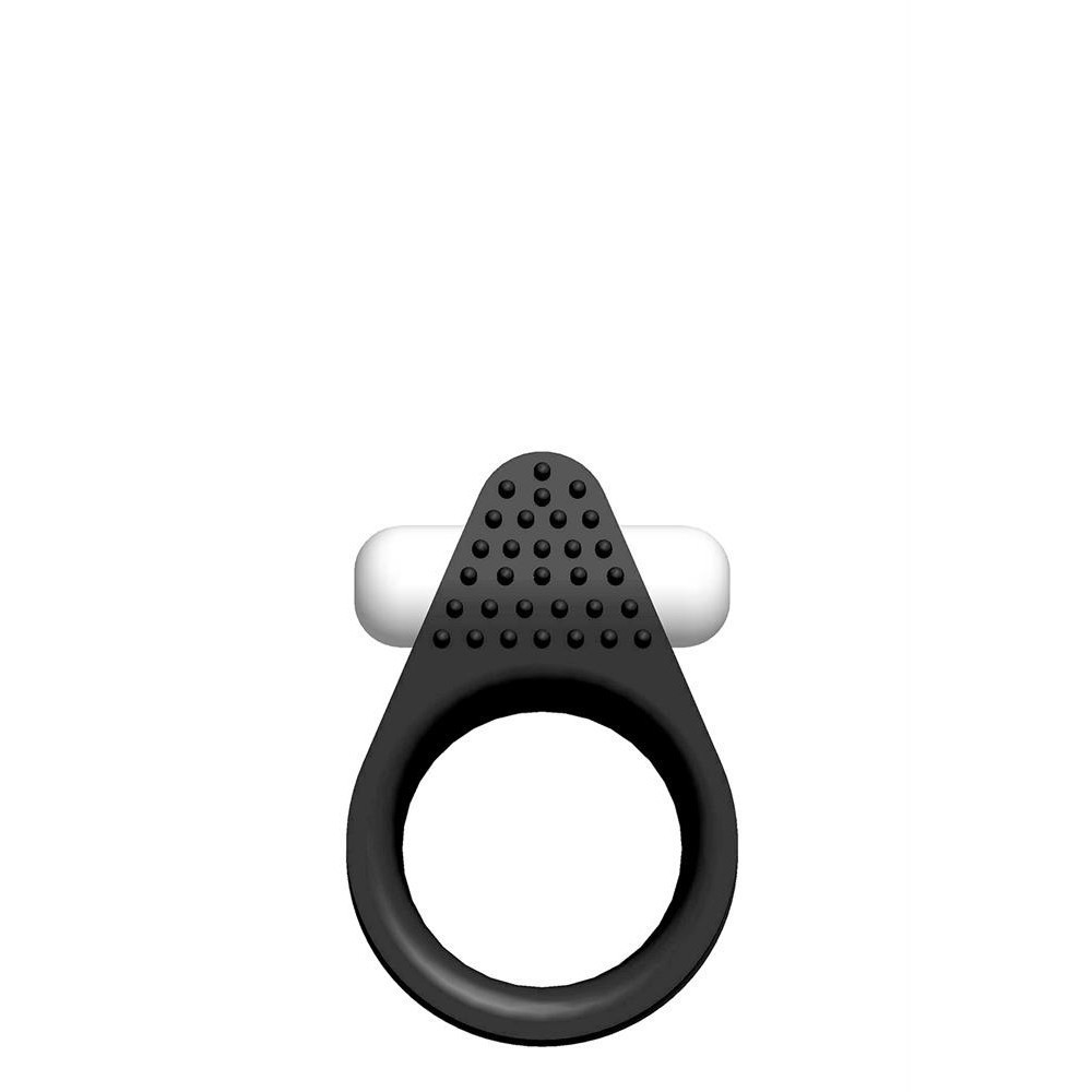 Эрекционное кольцо LIT-UP SILICONE STIMU RING 1, BLACK Sex Aura Киев - изображение 1