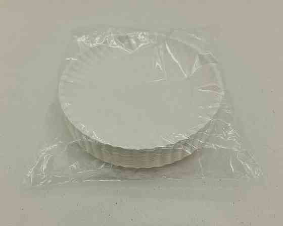 Тарелка бумажная белая D-25.5 см (50)*1 (50 шт) Харьков