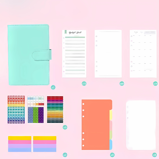 Блокнот-планер финансовыйг формат А6,планер бюджета и хранения денег,органайзер для ведения учётов Каменец-Подольский