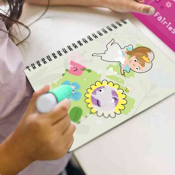 Набір водних розмальовок "Феї" 300312 з маркером для води Вінниця