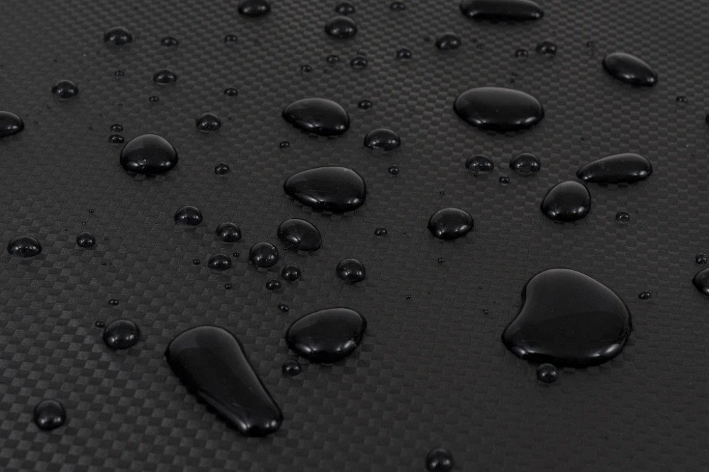 Спортивный складной гимнастический мат Hop-Sport 5 см черный для тренировок фитнеса акробатики дома и зала Киев - изображение 10