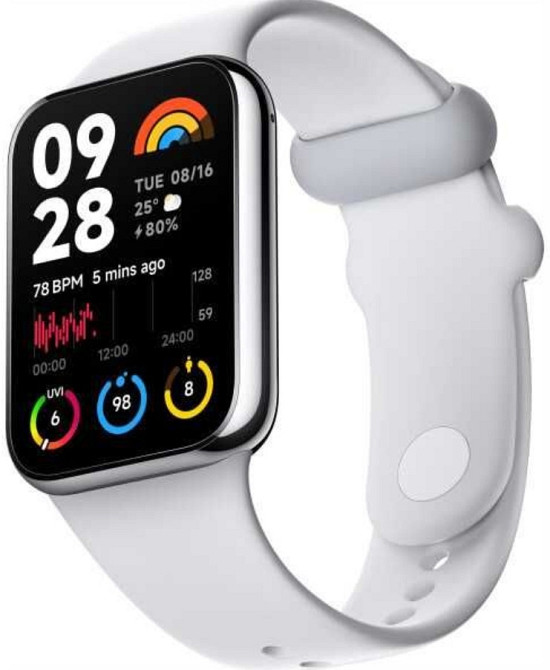 Фитнес -Браслет : Xiaomi Smart Band 8 Pro Light Grey/ Black. Киев - изображение 4