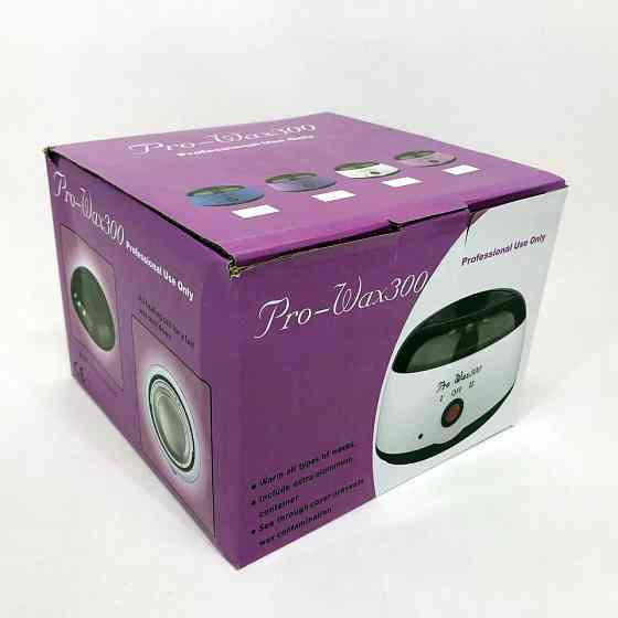Воскоплав з терморегулятором PRO-WAX 100 для воску в банці, в гранулах, таблетках CB-680 400 мл Київ