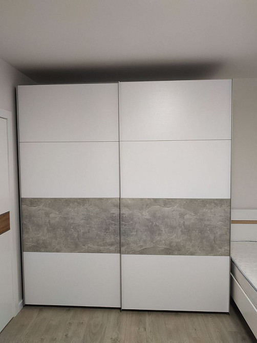 Шафа-купе двохдверна Doros G-Caiser 220х60х240 см Білий/Бетон (DRS-011006) Львів - фото 4