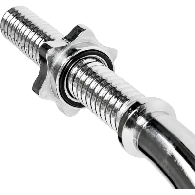 Гриф Toorx W-подібний 120 см 25 мм з гвинтовими замками (BCV-120) (931114) Винница