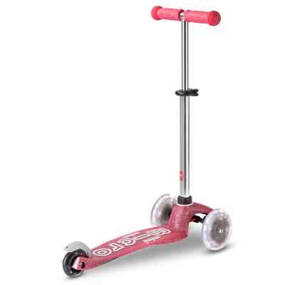 Самокат Micro Mini Deluxe Fairy Glitter LED Рожевий (MMD208) Вінниця