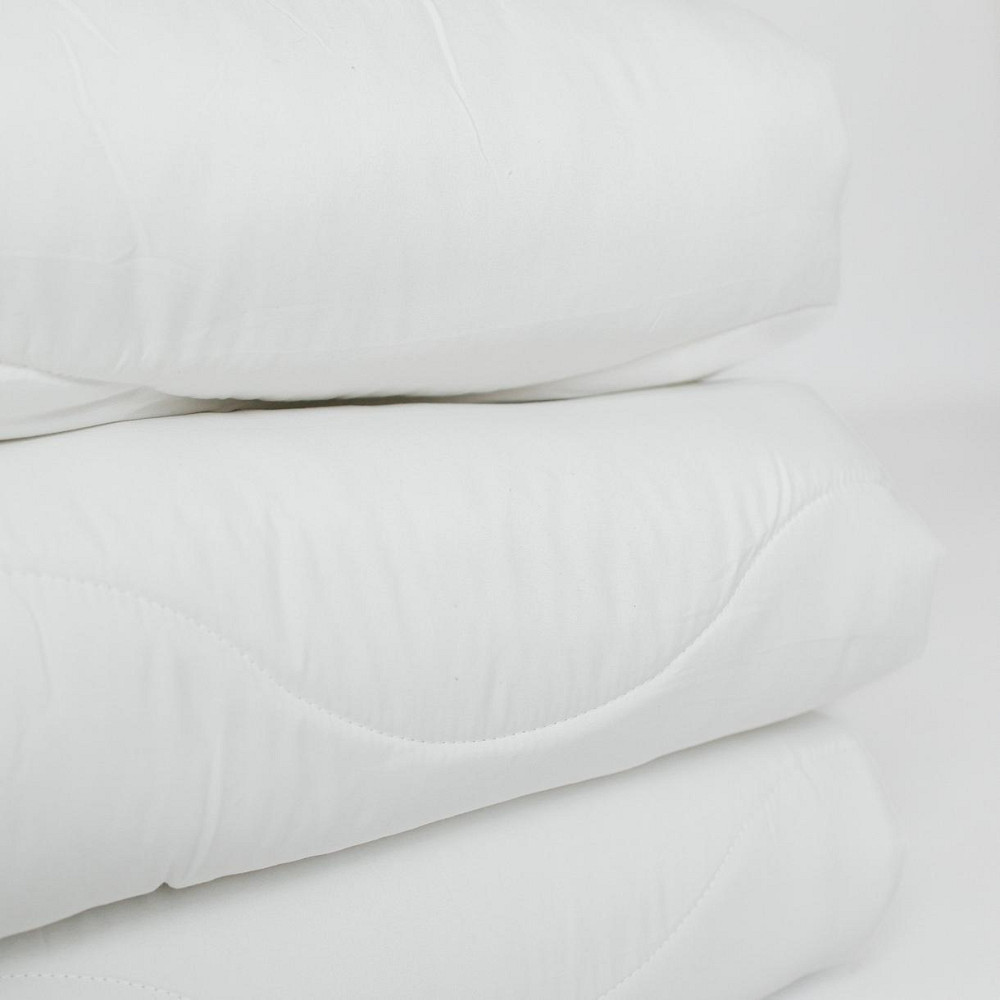 Гипоаллергенное зимнее одеяло Поликотон, Белая, 200/215 Киев - изображение 4