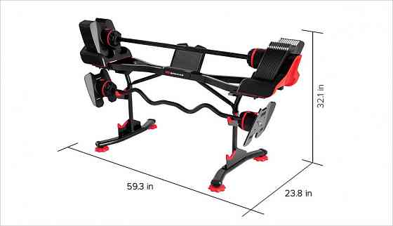 Набор штанг с регулируемым весом BOWFLEX 2080 SELECTTECH Киев