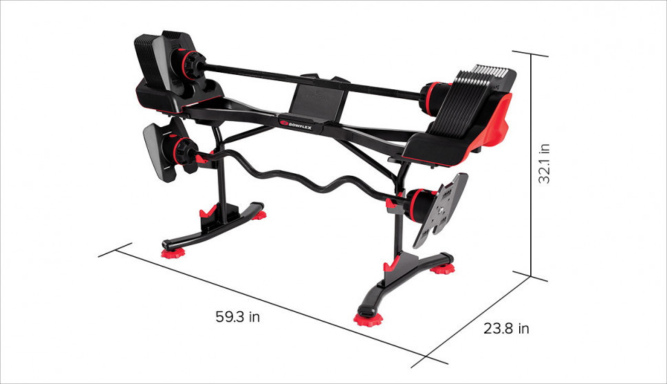 Набор штанг с регулируемым весом BOWFLEX 2080 SELECTTECH Киев - изображение 4