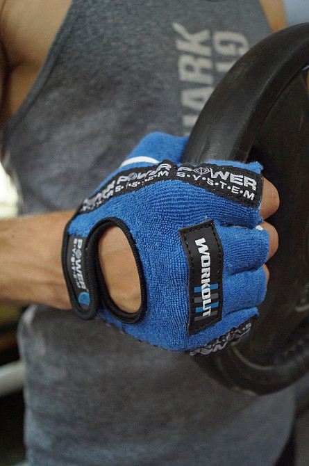 Рукавички для фітнесу Power System PS-2200 Workout Blue XXL Каменское - изображение 3