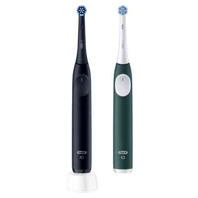 Электрическая зубная щетка Oral-B Series 2 iOS2d.2ZZ9.0 Black+Green (2) (8700216611909) Винница