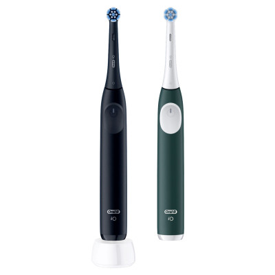 Электрическая зубная щетка Oral-B Series 2 iOS2d.2ZZ9.0 Black+Green (2) (8700216611909) Винница - изображение 1