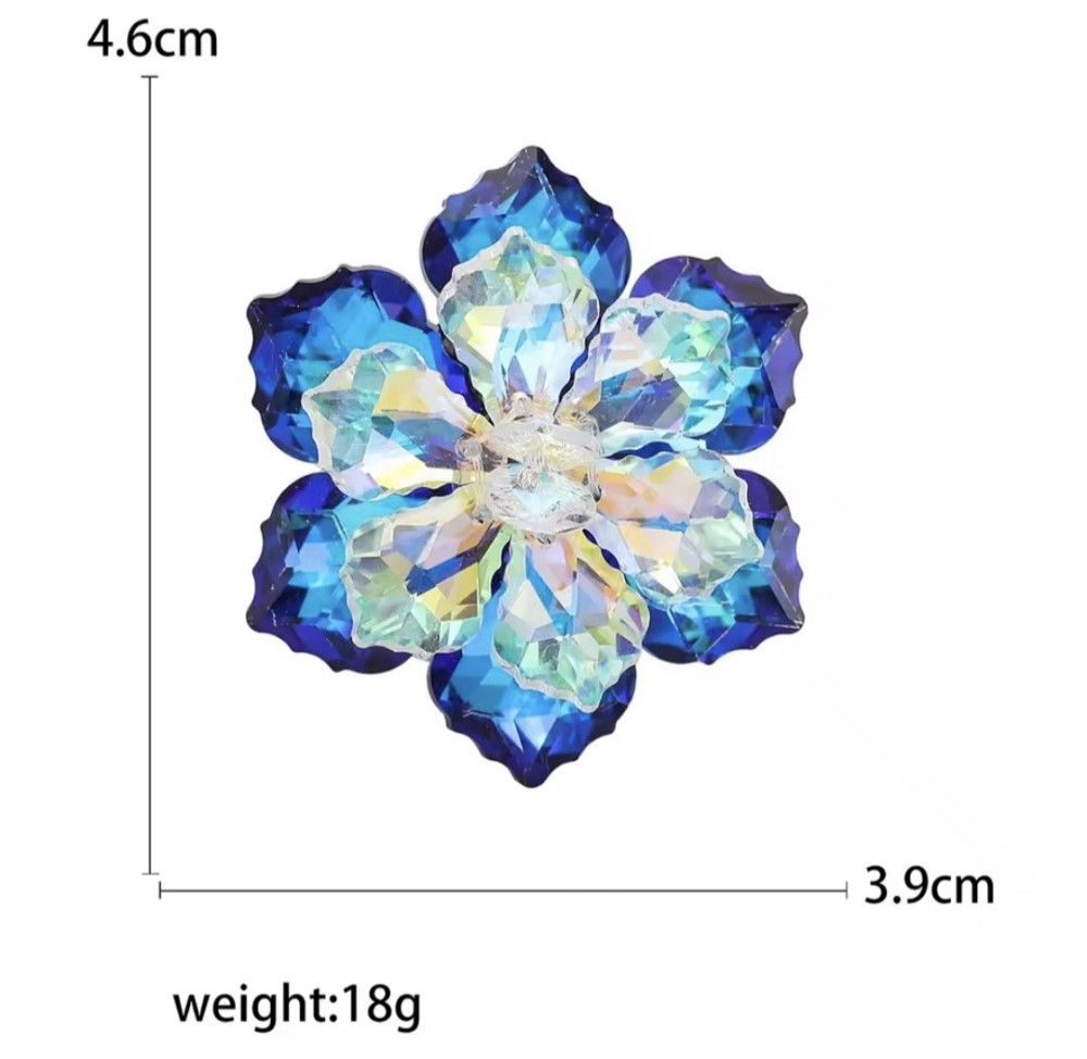 Брошка "Квітка" Рожевий Сміла - фото 2