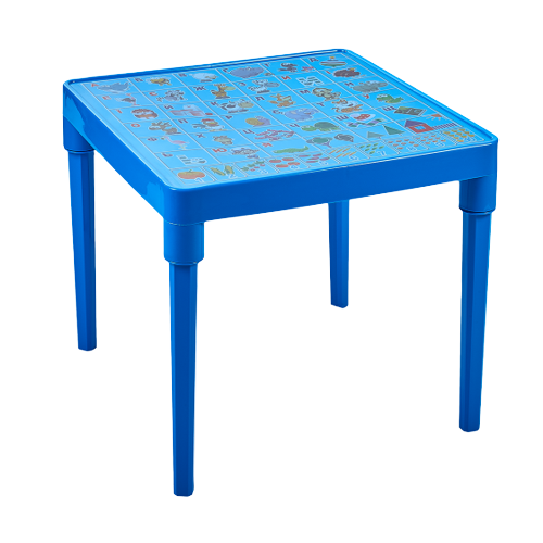 Стіл дитячий Абетка українська блакитний Алеана Житомир