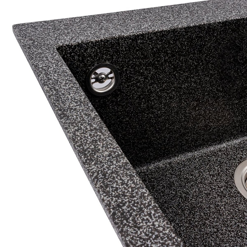 VALESO Кухонна гранітна мийка 5750 DAVINA VALESO графіт Коломыя - изображение 11