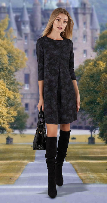 Вільна сукня с гарною спинкою (42) Київ - фото 2