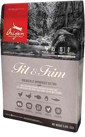 Orijen Fit & Tram (Оріджен Фіт енд Трим) сухий корм для котів з понад 1.8 кг. Запоріжжя