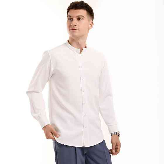 Молочна сорочка чоловіча з довгими рукавами Pobedov Legend Київ