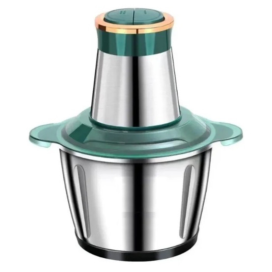 Подрібнювач для кухні, подрібнювач чопер кухонний, блендер з металічною чашею 2л MG-70 Львів - фото 1