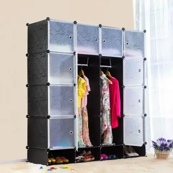 Пластиковый складной шкаф Storage Cube Cabinet MP-416-102A 16 секций Коломия