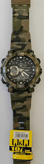 Чоловічий тактичний військовий годинник Q&Q. Харків - фото 4