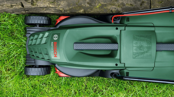 Потужна газонокосарка електрична Bosch EasyRotak 32-205 : 1.2 кВт, ширина захвата 32 см (06008A6300) Київ