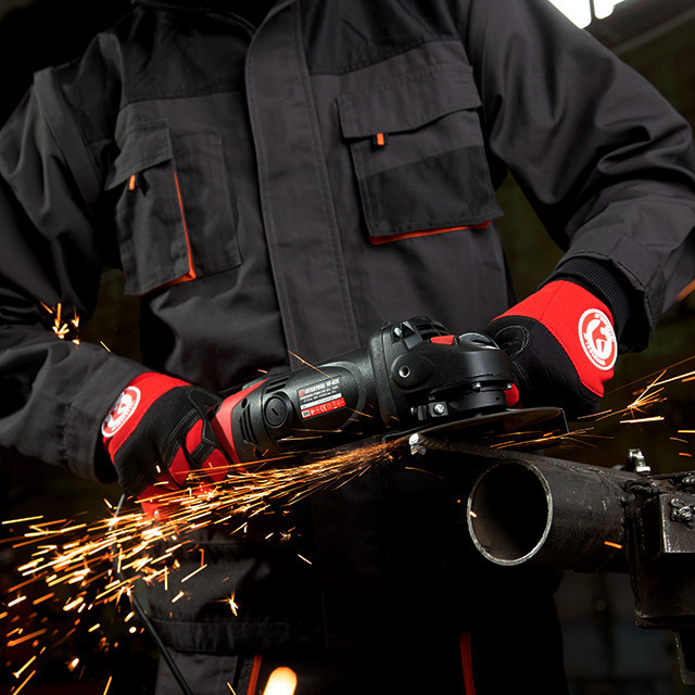 Шліфмашина кутова, 1,2 кВт, 5000-12000 об/хв, диск 125 мм, поворотне руків’я INTERTOOL WT-0225 Київ - фото 10