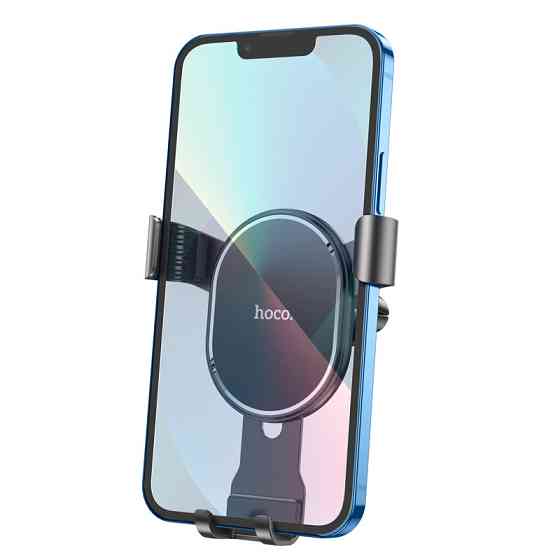 Автотримач для телефона HOCO CA56 Plus Armor metal gravity car holder Black Киев
