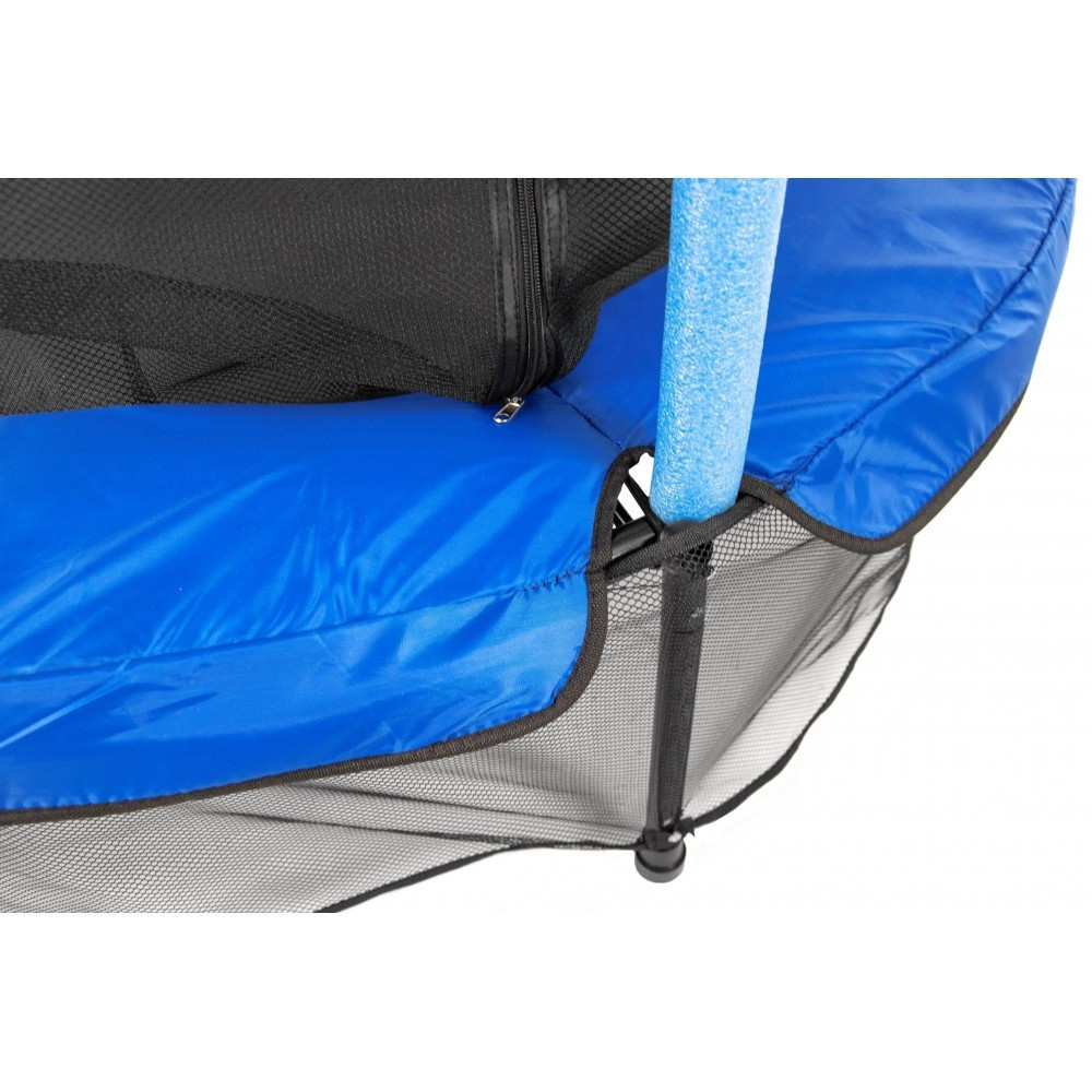 Батут спортивний ігровий 140 см Atleto з захисною сіткою Київ - фото 6