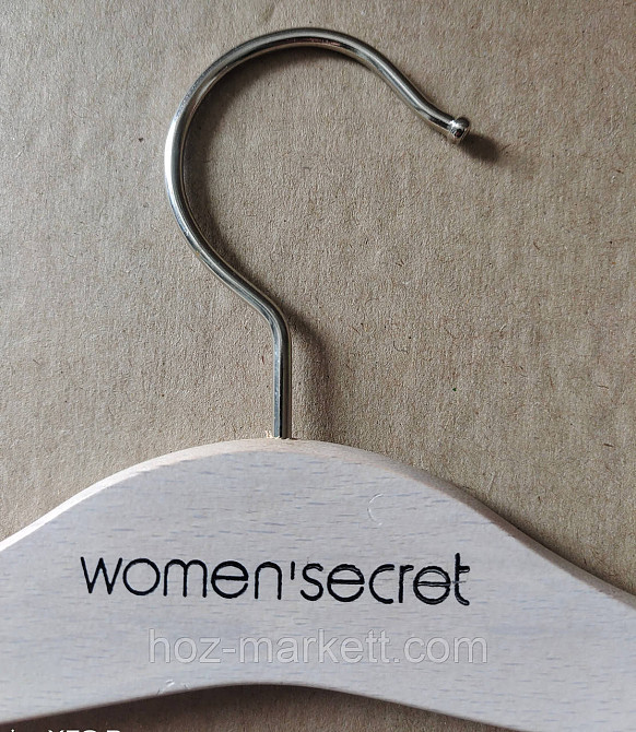 Вішалки плічка жіночі для білизни дерев'яні 32 см із силіконом Women secret Італія Харків - фото 9
