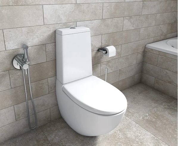 Комплект унітаз бачок кришка RAK Ceramics Reserva (RAK0028) Білий Вінниця - фото 4